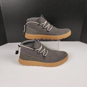 Forsake Sz 10 Women Gray Hiking Suede Ankle Boots Walking Comfort Shoes